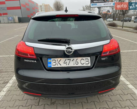 Черный Опель Инсигния, объемом двигателя 1.96 л и пробегом 255 тыс. км за 7700 $, фото 9 на Automoto.ua