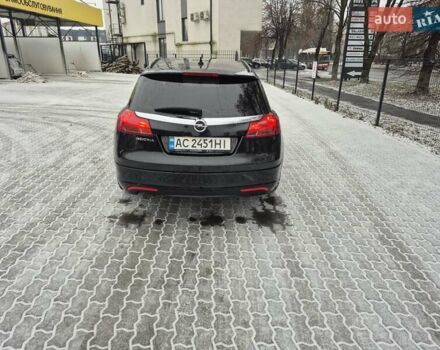 Черный Опель Инсигния, объемом двигателя 1.96 л и пробегом 259 тыс. км за 8350 $, фото 9 на Automoto.ua