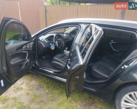 Чорний Опель Інсігнія, об'ємом двигуна 2 л та пробігом 264 тис. км за 8700 $, фото 10 на Automoto.ua