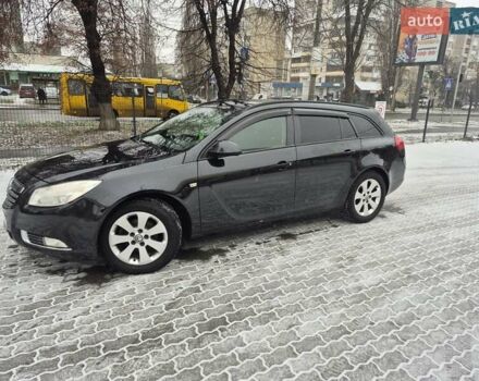 Черный Опель Инсигния, объемом двигателя 1.96 л и пробегом 259 тыс. км за 8350 $, фото 4 на Automoto.ua