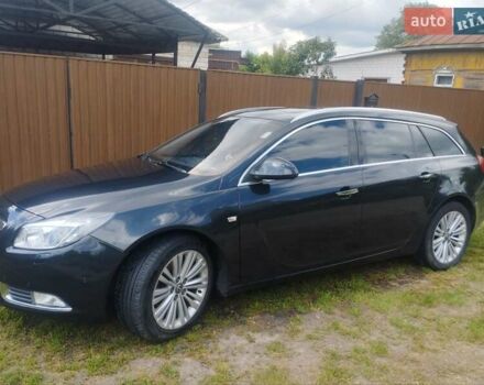 Чорний Опель Інсігнія, об'ємом двигуна 2 л та пробігом 264 тис. км за 8700 $, фото 2 на Automoto.ua