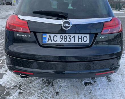 Черный Опель Инсигния, объемом двигателя 1.96 л и пробегом 244 тыс. км за 10300 $, фото 5 на Automoto.ua