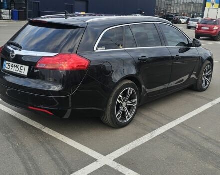 Черный Опель Инсигния, объемом двигателя 2 л и пробегом 280 тыс. км за 8800 $, фото 3 на Automoto.ua