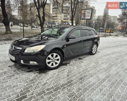 Черный Опель Инсигния, объемом двигателя 1.96 л и пробегом 259 тыс. км за 8350 $, фото 2 на Automoto.ua