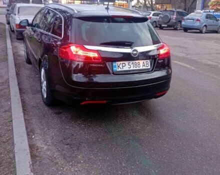 Черный Опель Инсигния, объемом двигателя 2 л и пробегом 254 тыс. км за 7300 $, фото 6 на Automoto.ua