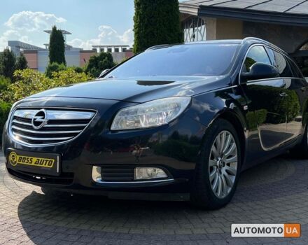 Черный Опель Инсигния, объемом двигателя 2 л и пробегом 275 тыс. км за 8999 $, фото 2 на Automoto.ua