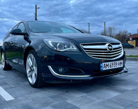 Черный Опель Инсигния, объемом двигателя 2 л и пробегом 243 тыс. км за 12500 $, фото 1 на Automoto.ua