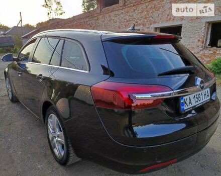 Черный Опель Инсигния, объемом двигателя 2 л и пробегом 272 тыс. км за 10260 $, фото 6 на Automoto.ua