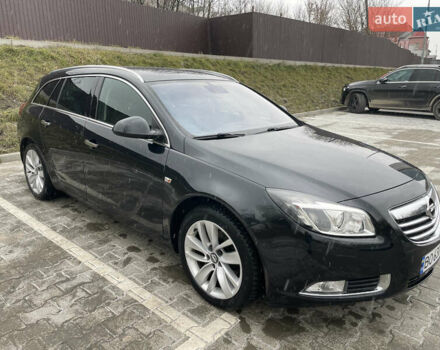 Черный Опель Инсигния, объемом двигателя 2 л и пробегом 180 тыс. км за 9400 $, фото 2 на Automoto.ua