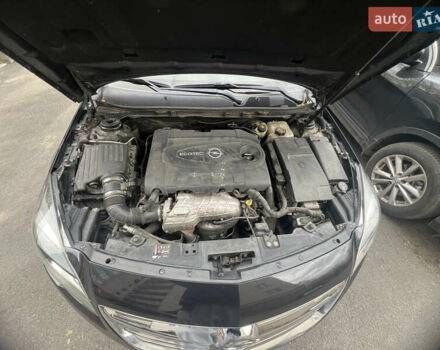 Черный Опель Инсигния, объемом двигателя 1.96 л и пробегом 285 тыс. км за 9800 $, фото 13 на Automoto.ua