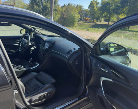 Черный Опель Инсигния, объемом двигателя 2 л и пробегом 246 тыс. км за 11000 $, фото 14 на Automoto.ua