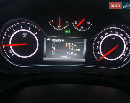 Черный Опель Инсигния, объемом двигателя 2 л и пробегом 192 тыс. км за 10300 $, фото 16 на Automoto.ua