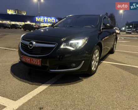 Черный Опель Инсигния, объемом двигателя 1.6 л и пробегом 211 тыс. км за 10900 $, фото 1 на Automoto.ua