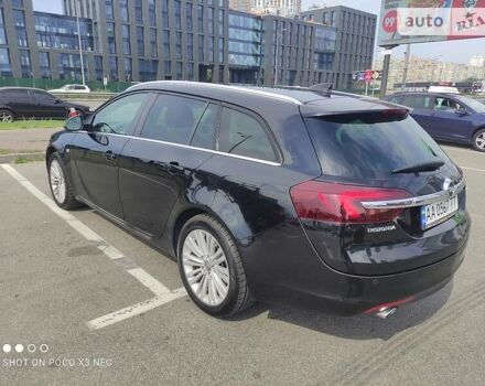 Черный Опель Инсигния, объемом двигателя 2 л и пробегом 237 тыс. км за 12500 $, фото 2 на Automoto.ua