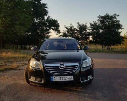 Черный Опель Инсигния, объемом двигателя 1.96 л и пробегом 347 тыс. км за 8300 $, фото 10 на Automoto.ua