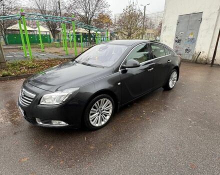 Черный Опель Инсигния, объемом двигателя 2 л и пробегом 266 тыс. км за 7700 $, фото 3 на Automoto.ua