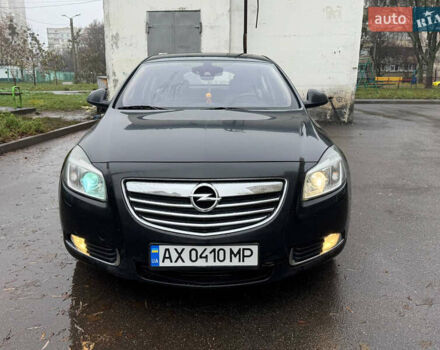 Черный Опель Инсигния, объемом двигателя 1.96 л и пробегом 266 тыс. км за 7700 $, фото 3 на Automoto.ua