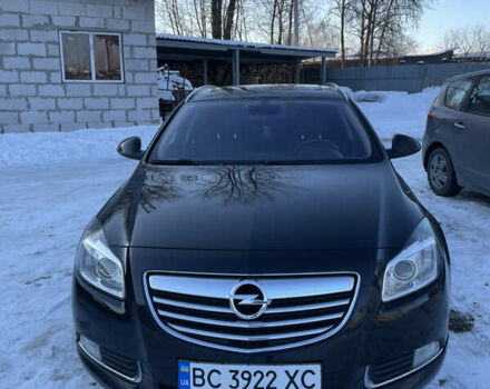 Черный Опель Инсигния, объемом двигателя 2 л и пробегом 188 тыс. км за 7600 $, фото 1 на Automoto.ua