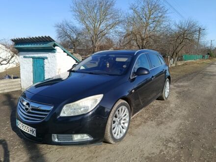 Черный Опель Инсигния, объемом двигателя 2 л и пробегом 248 тыс. км за 7700 $, фото 1 на Automoto.ua