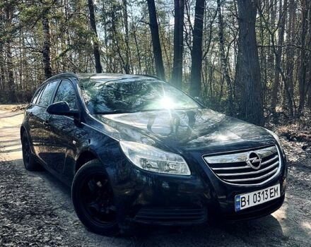 Черный Опель Инсигния, объемом двигателя 2 л и пробегом 201 тыс. км за 6300 $, фото 1 на Automoto.ua