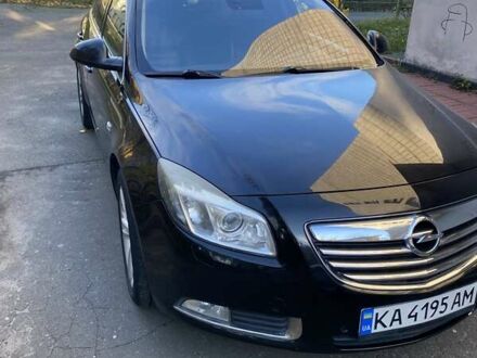 Черный Опель Инсигния, объемом двигателя 1.96 л и пробегом 208 тыс. км за 7750 $, фото 1 на Automoto.ua
