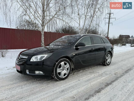 Черный Опель Инсигния, объемом двигателя 1.6 л и пробегом 204 тыс. км за 8400 $, фото 1 на Automoto.ua