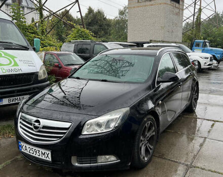 Черный Опель Инсигния, объемом двигателя 1.96 л и пробегом 180 тыс. км за 4500 $, фото 1 на Automoto.ua