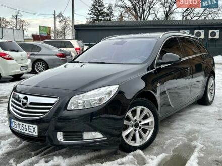 Чорний Опель Інсігнія, об'ємом двигуна 2 л та пробігом 320 тис. км за 6500 $, фото 1 на Automoto.ua