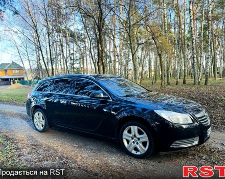 Черный Опель Инсигния, объемом двигателя 2 л и пробегом 97 тыс. км за 8800 $, фото 1 на Automoto.ua