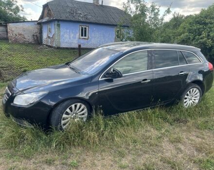 Черный Опель Инсигния, объемом двигателя 2 л и пробегом 250 тыс. км за 4500 $, фото 1 на Automoto.ua