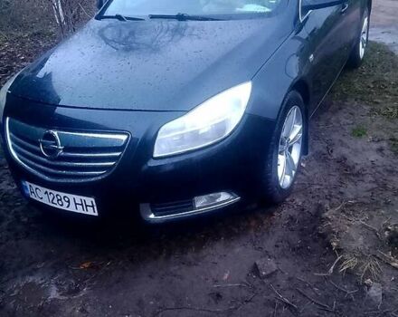 Черный Опель Инсигния, объемом двигателя 2 л и пробегом 23 тыс. км за 5950 $, фото 1 на Automoto.ua