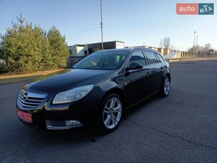 Черный Опель Инсигния, объемом двигателя 1.6 л и пробегом 198 тыс. км за 6850 $, фото 1 на Automoto.ua