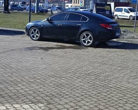 Черный Опель Инсигния, объемом двигателя 1.96 л и пробегом 200 тыс. км за 9650 $, фото 1 на Automoto.ua