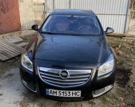 Черный Опель Инсигния, объемом двигателя 1.96 л и пробегом 226 тыс. км за 2900 $, фото 1 на Automoto.ua