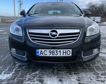 Черный Опель Инсигния, объемом двигателя 2 л и пробегом 244 тыс. км за 10300 $, фото 1 на Automoto.ua