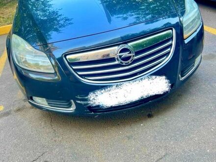 Черный Опель Инсигния, объемом двигателя 2 л и пробегом 0 тыс. км за 4000 $, фото 1 на Automoto.ua