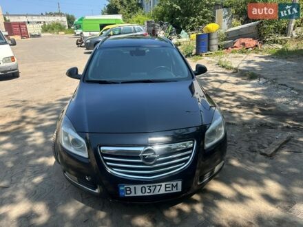Черный Опель Инсигния, объемом двигателя 1.96 л и пробегом 211 тыс. км за 6300 $, фото 1 на Automoto.ua