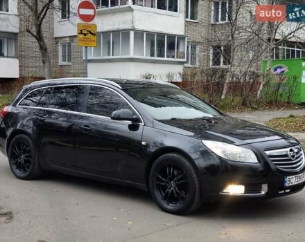 Чорний Опель Інсігнія, об'ємом двигуна 2 л та пробігом 292 тис. км за 5650 $, фото 1 на Automoto.ua