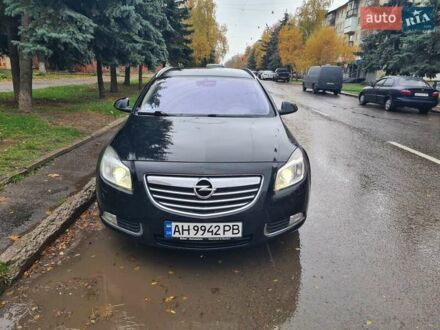 Черный Опель Инсигния, объемом двигателя 1.96 л и пробегом 270 тыс. км за 8500 $, фото 1 на Automoto.ua