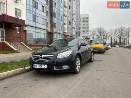 Чорний Опель Інсігнія, об'ємом двигуна 1.96 л та пробігом 224 тис. км за 10600 $, фото 1 на Automoto.ua