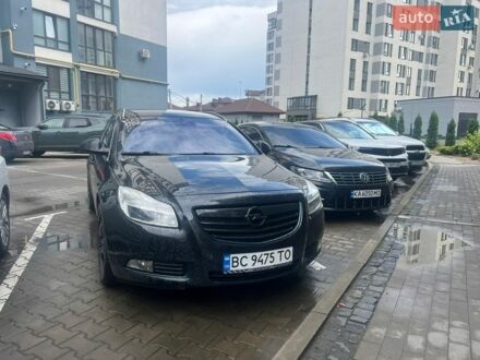 Черный Опель Инсигния, объемом двигателя 1.96 л и пробегом 343 тыс. км за 7800 $, фото 1 на Automoto.ua