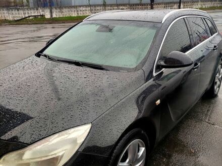 Черный Опель Инсигния, объемом двигателя 2 л и пробегом 250 тыс. км за 7999 $, фото 1 на Automoto.ua