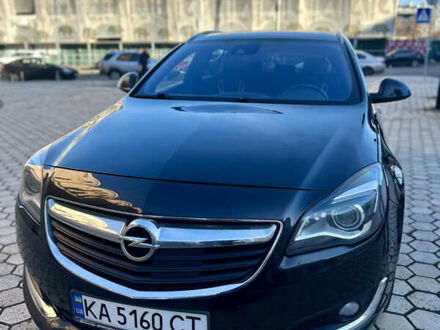 Черный Опель Инсигния, объемом двигателя 2 л и пробегом 250 тыс. км за 9800 $, фото 1 на Automoto.ua