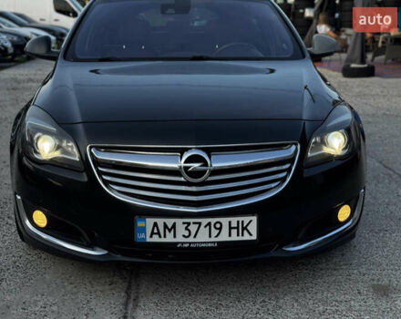 Черный Опель Инсигния, объемом двигателя 2 л и пробегом 342 тыс. км за 9100 $, фото 1 на Automoto.ua
