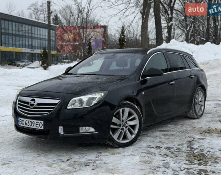 Черный Опель Инсигния, объемом двигателя 2 л и пробегом 181 тыс. км за 9900 $, фото 1 на Automoto.ua