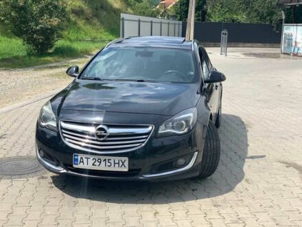 Черный Опель Инсигния, объемом двигателя 2 л и пробегом 140 тыс. км за 13500 $, фото 1 на Automoto.ua