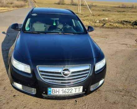 Черный Опель Инсигния, объемом двигателя 1.96 л и пробегом 343 тыс. км за 9200 $, фото 1 на Automoto.ua