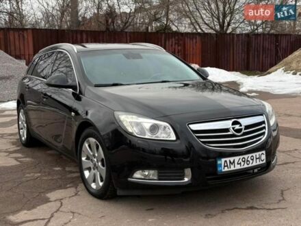 Черный Опель Инсигния, объемом двигателя 2.01 л и пробегом 290 тыс. км за 8686 $, фото 1 на Automoto.ua