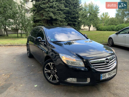 Опель Інсігнія 2013 у Києві на Automoto.ua Чорний Опель Інсігнія, об'ємом двигуна 1.96 л та пробігом 215 тис. км за 8990 $, фото 1 на Automoto.ua