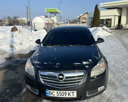 Черный Опель Инсигния, объемом двигателя 1.96 л и пробегом 250 тыс. км за 7950 $, фото 1 на Automoto.ua